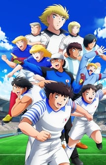 Main poster image of the anime Captain Tsubasa Season 2: Junior Youth-hen
